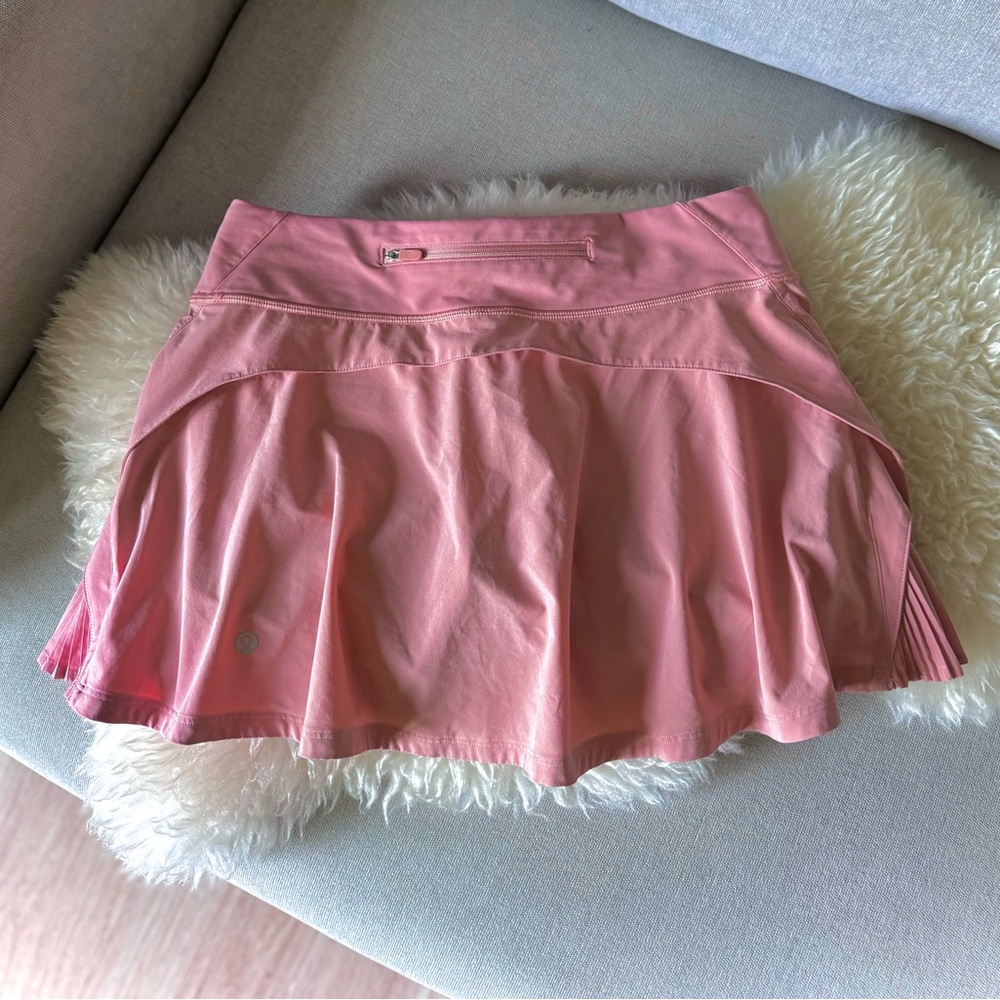 🪷🍑Peach Pink play off the  pleats skirt 🍑🪷